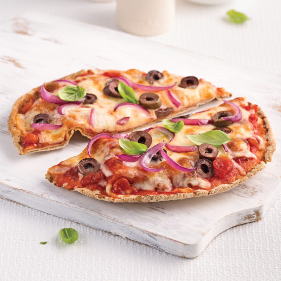 Pizza végétarienne traditionnelle