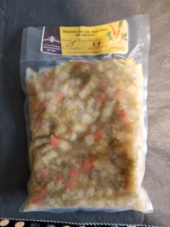 Macédoine de légumes de saison