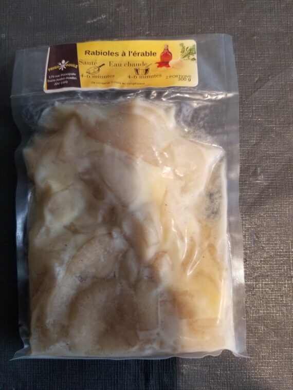 Rabioles à l'érable