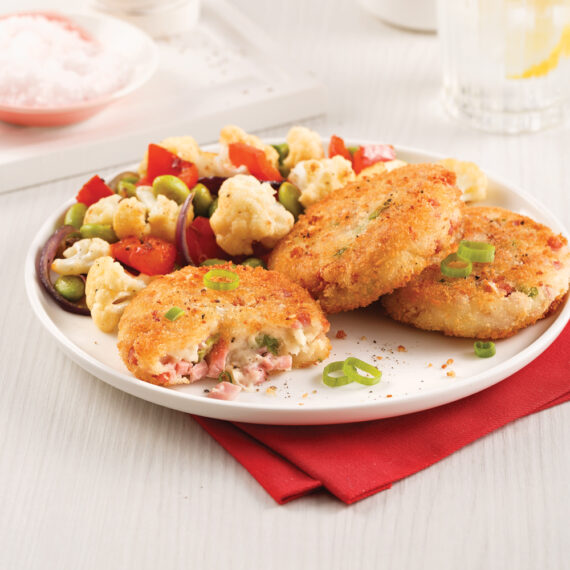 Croquettes de jambon et pommes de terre