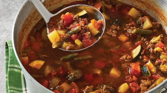 Soupe au boeuf et aux légumes