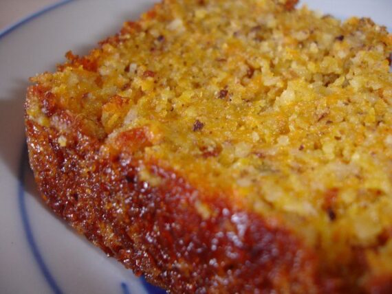 Gâteau aux carottes (portion)