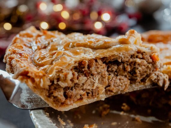 Tourtière de porc et boeuf