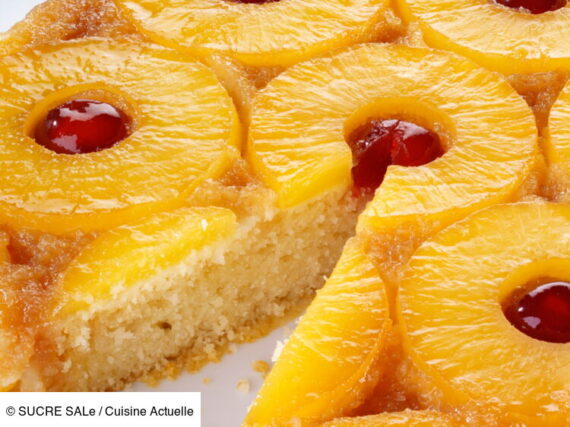 Gâteau renversé à l'ananas