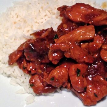 Sauté de porc au caramel