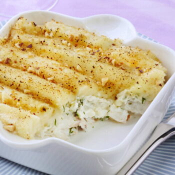 Parmentier d'aiglefin